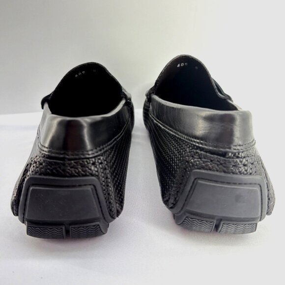 To Boot New York Magnus Men Driving Shoes Black Leather Formal Moccasins Size 8 main image 7